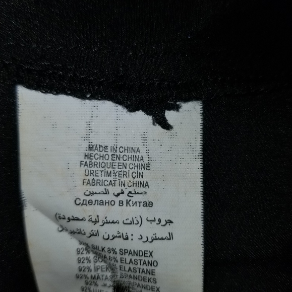 bebe black button down blouse - Picture 13 of 13